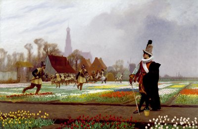 La folie des tulipes - Jean Leon Gerome